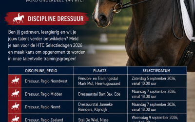 HTC Selectiedagen 2026 – Dressuur